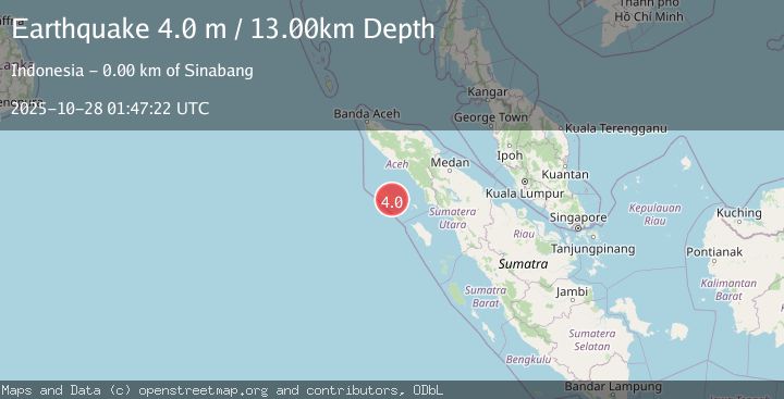 Map of SIMEULUE, INDONESIA