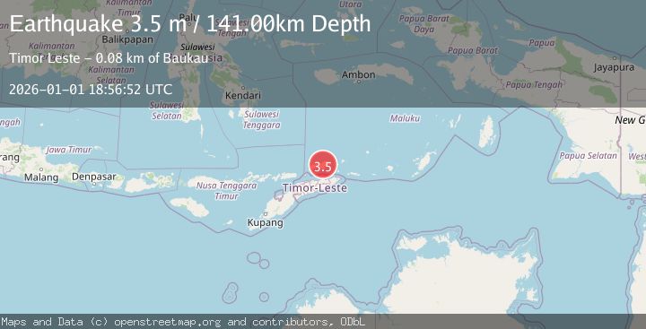 Map of KEPULAUAN BARAT DAYA, INDONESIA