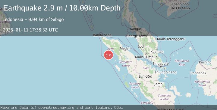 Map of SIMEULUE, INDONESIA