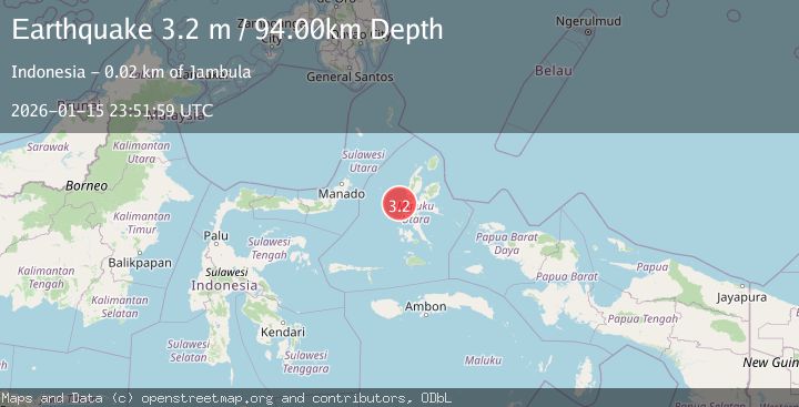 Map of HALMAHERA, INDONESIA