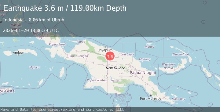 Map of NEW GUINEA, PAPUA NEW GUINEA