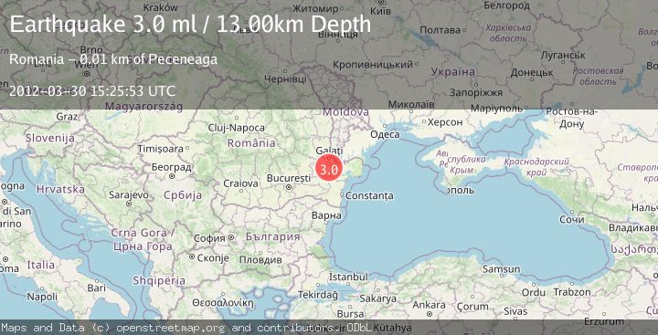 Map of UKRAINE-ROMANIA-MOLDOVA BDR REG