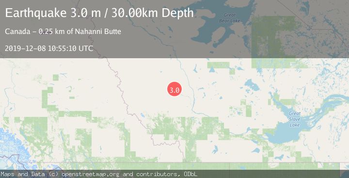 Map of NORTHWEST TERRITORIES, CANADA