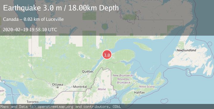 Map of ST. LAWRENCE VALLEY REG., CANADA