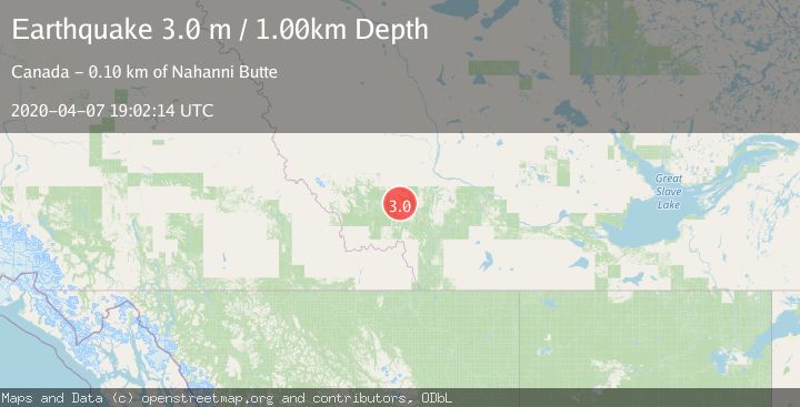 Map of NORTHWEST TERRITORIES, CANADA