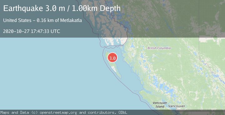 Map of QUEEN CHARLOTTE ISLANDS REGION