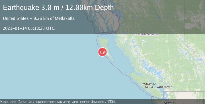 Map of QUEEN CHARLOTTE ISLANDS REGION
