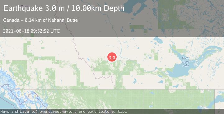 Map of NORTHWEST TERRITORIES, CANADA