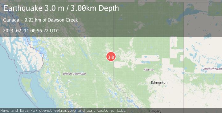 Map of BRITISH COLUMBIA, CANADA
