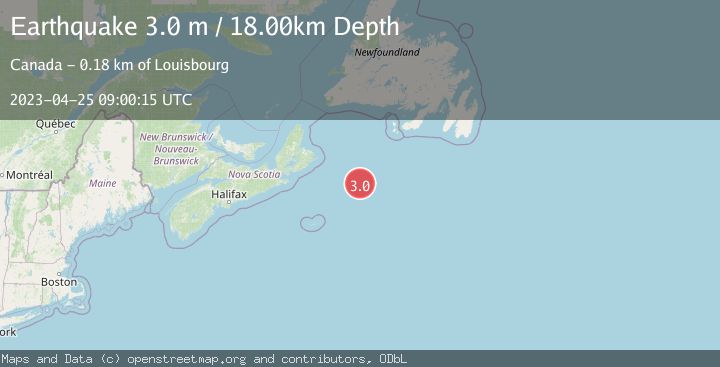 Map of NORTH ATLANTIC OCEAN