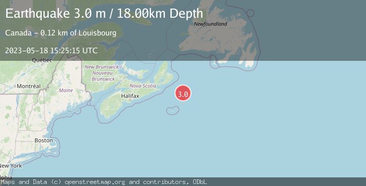 Map of NORTH ATLANTIC OCEAN