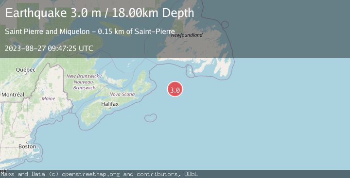 Map of NORTH ATLANTIC OCEAN