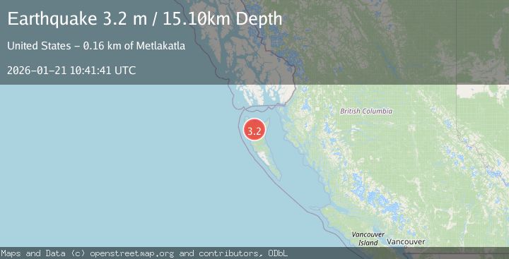 Map of HAIDA GWAII REGION