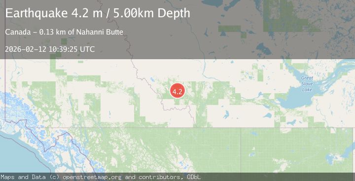 Map of NORTHWEST TERRITORIES, CANADA
