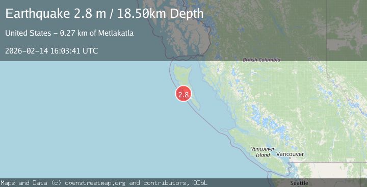 Map of HAIDA GWAII REGION