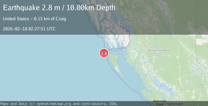 Map of HAIDA GWAII REGION