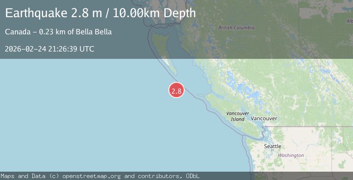 Map of HAIDA GWAII REGION
