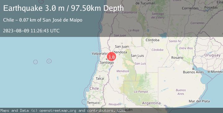 Map of MENDOZA, ARGENTINA