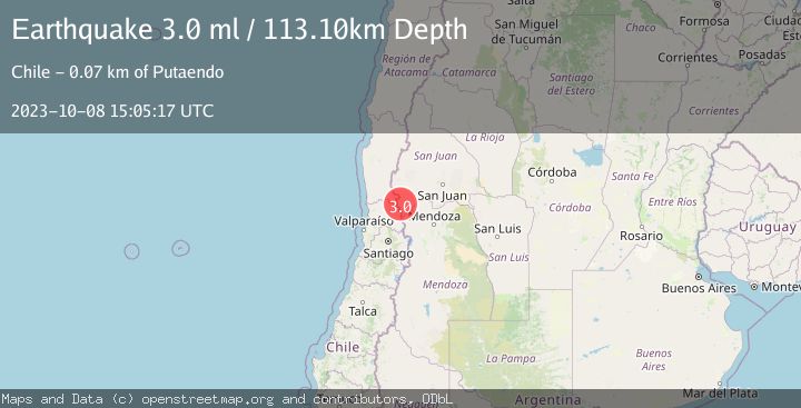 Map of SAN JUAN, ARGENTINA