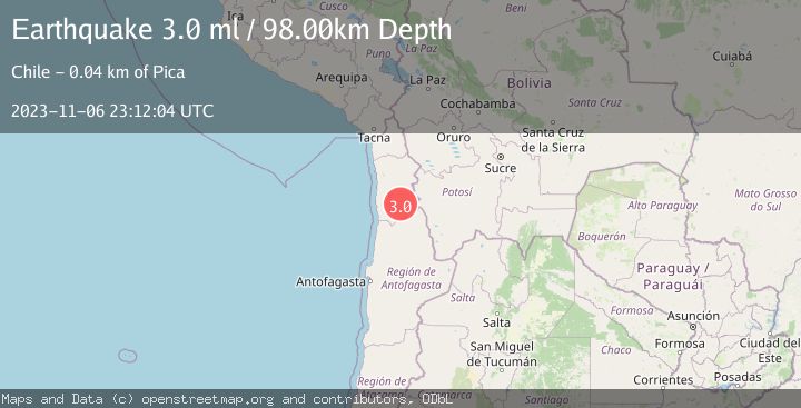 Map of TARAPACA, CHILE