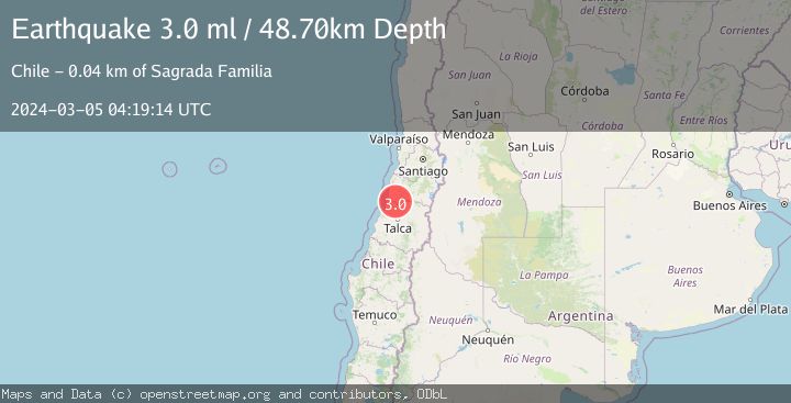 Map of LIBERTADOR O'HIGGINS, CHILE