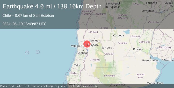 Map of MENDOZA, ARGENTINA