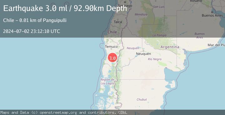 Map of LOS LAGOS, CHILE