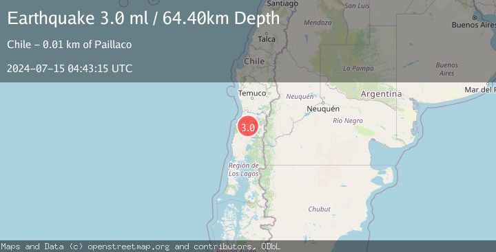 Map of LOS LAGOS, CHILE