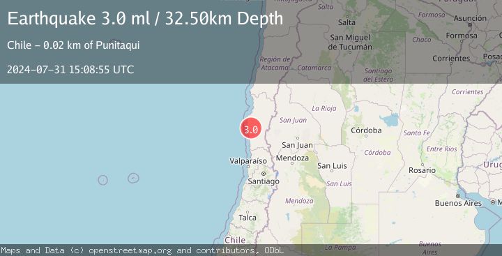 Map of COQUIMBO, CHILE