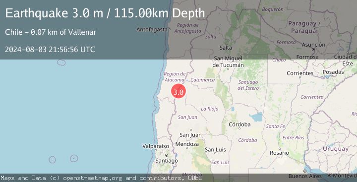 Map of SAN JUAN, ARGENTINA