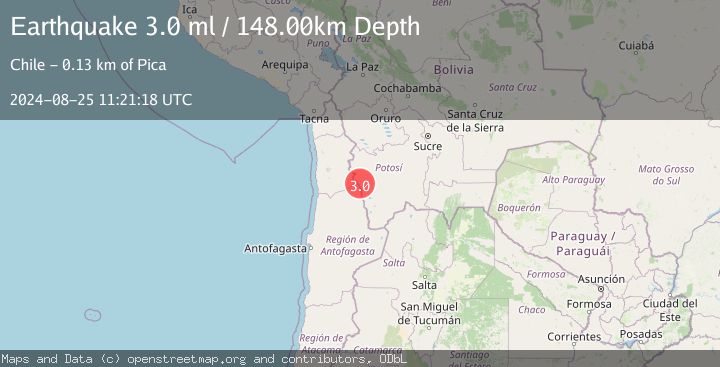 Map of POTOSI, BOLIVIA