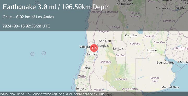 Map of VALPARAISO, CHILE