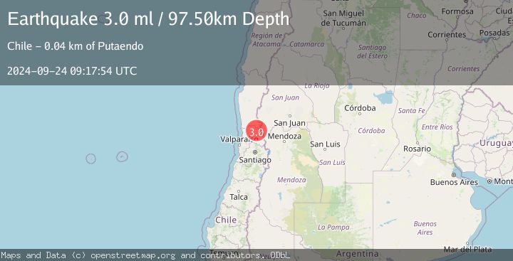 Map of VALPARAISO, CHILE