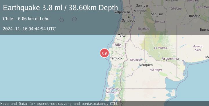 Map of OFFSHORE BIO-BIO, CHILE