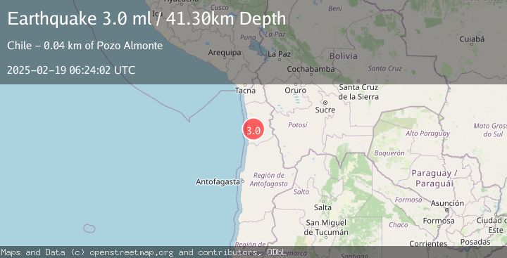 Map of TARAPACA, CHILE