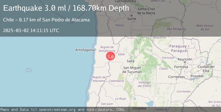 Map of SALTA, ARGENTINA