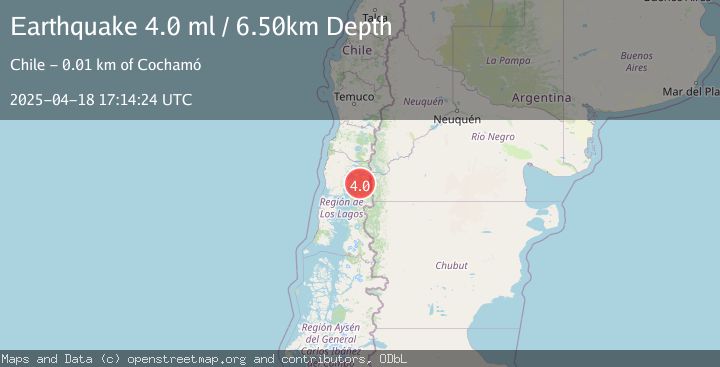 Map of LOS LAGOS, CHILE