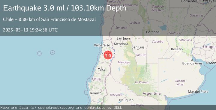 Map of LIBERTADOR O'HIGGINS, CHILE