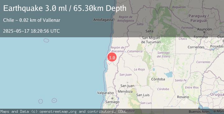 Map of ATACAMA, CHILE