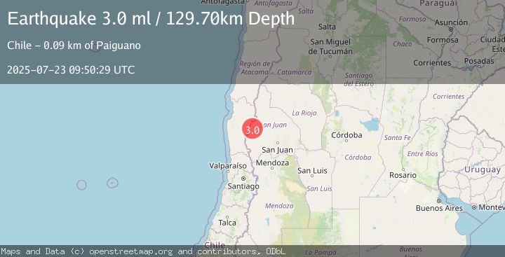 Map of SAN JUAN, ARGENTINA