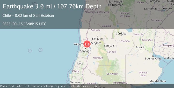 Map of VALPARAISO, CHILE