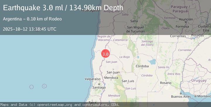 Map of SAN JUAN, ARGENTINA