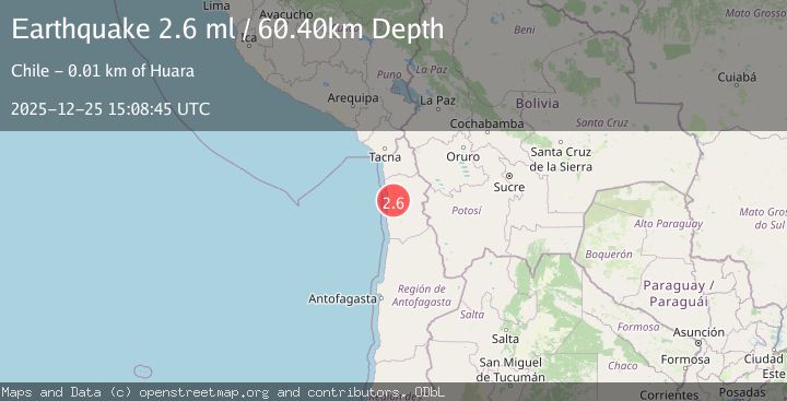 Map of TARAPACA, CHILE
