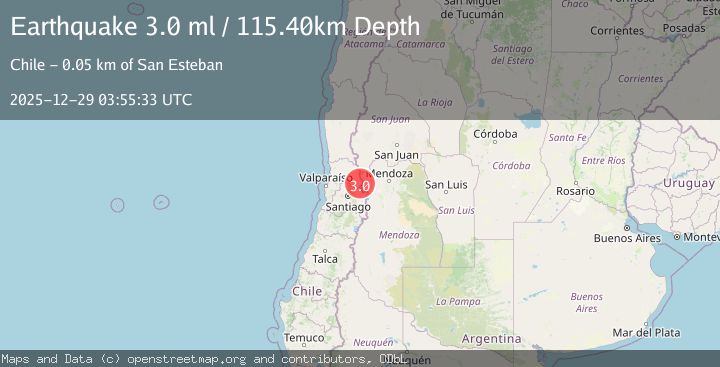 Map of VALPARAISO, CHILE