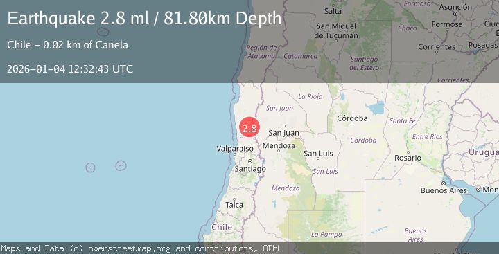 Map of COQUIMBO, CHILE