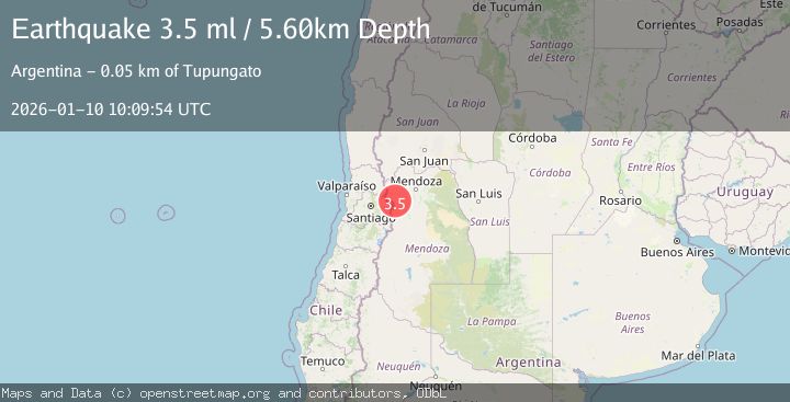 Map of MENDOZA, ARGENTINA