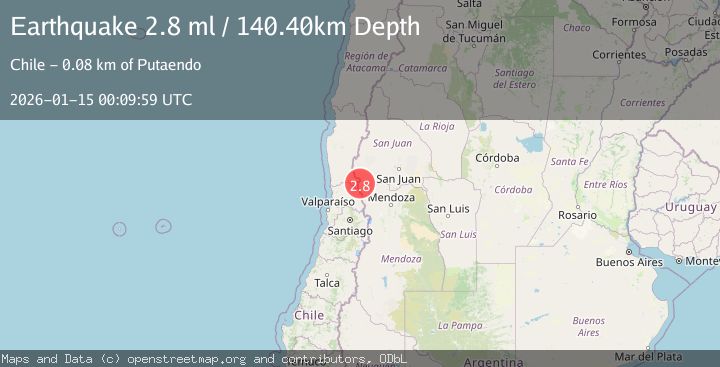 Map of SAN JUAN, ARGENTINA