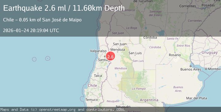 Map of REGION METROPOLITANA, CHILE