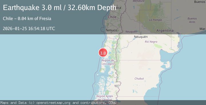 Map of LOS LAGOS, CHILE