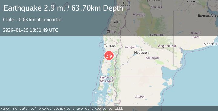 Map of LOS LAGOS, CHILE